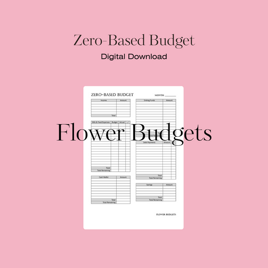 Zero-Based Budget (Digital Download)