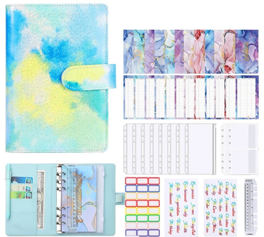 Tie Dye Budget Binder Set-D