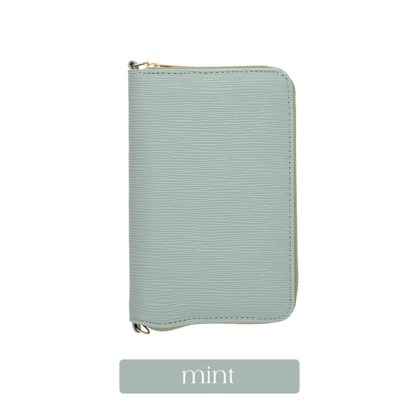 A6 Zippy Wallet in Mint